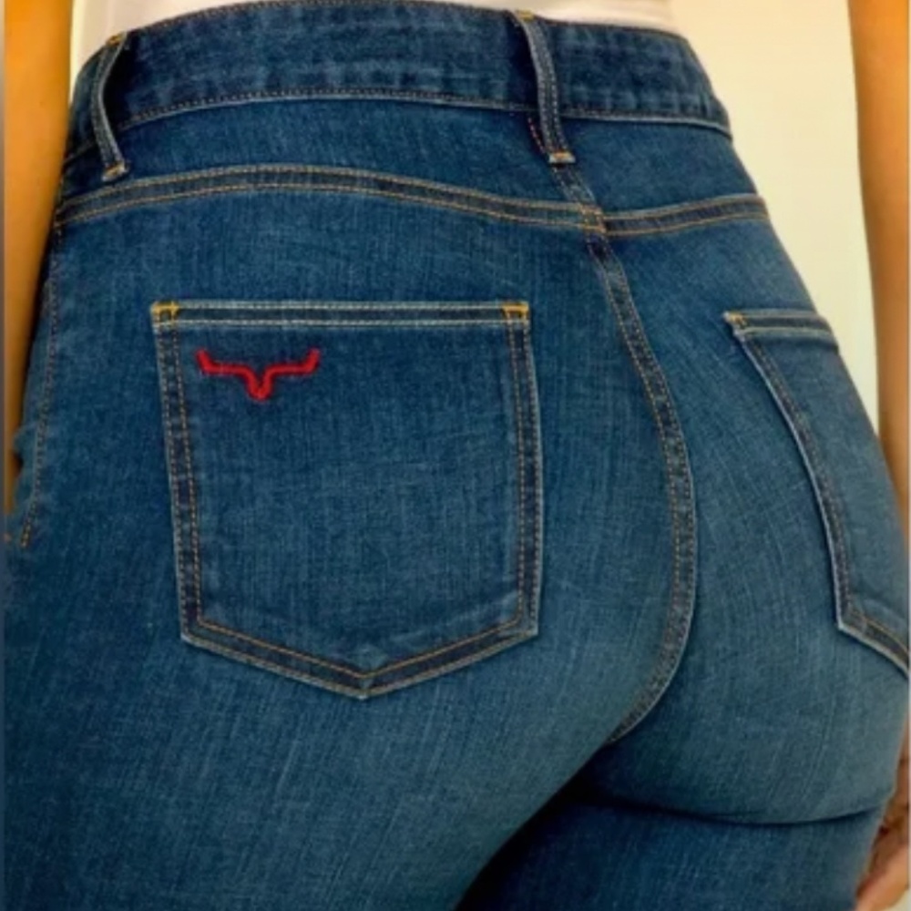 Womens KIMES RANCH CHLOE jeans size 6/32 bootcut